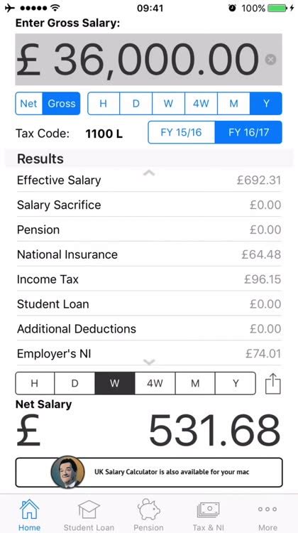 Salary Calculator UK